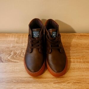 Gently worn Boys Ralph Lauren leather  shoe size 2 Brown